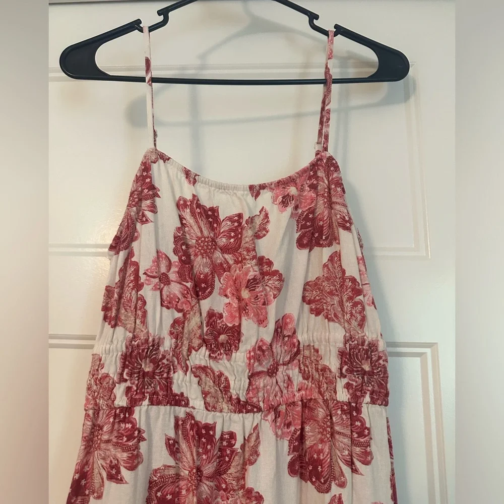Old Navy Pink and White Floral Dress - Picture 2 of 5